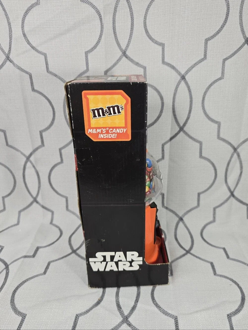 Star Wars M&M's Clone Trooper Orange Candy Dispenser Gumball Style Disney New